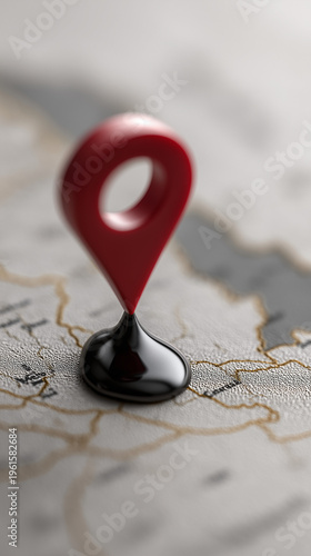 Precise Point on Map: A str...