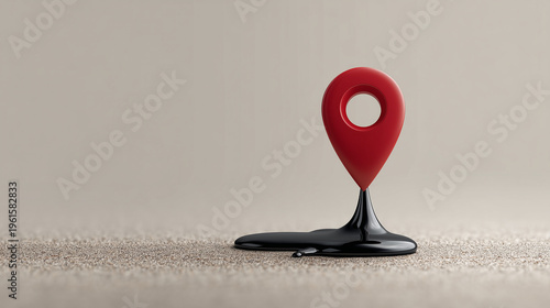 Location Marker: A red loca...