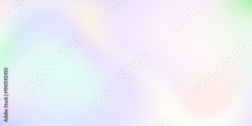 Holographic gradient background with iridescent pearl shimmer. Soft pastel pink and purple ombre texture, rainbow foil effect for elegant design.