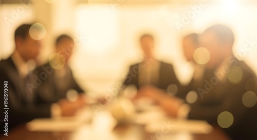 Business team meeting in office setting to discuss strategy and planning