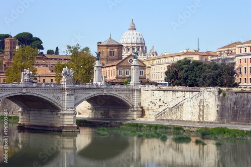 Ponte Vittorio Emanuele II, Rome, Italy