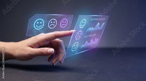 User Experience Feedback Digital Interface Concept