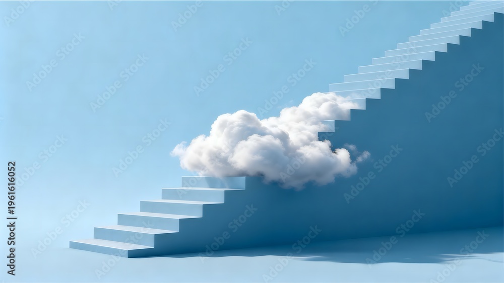 Obraz premium Stairway to Ambition