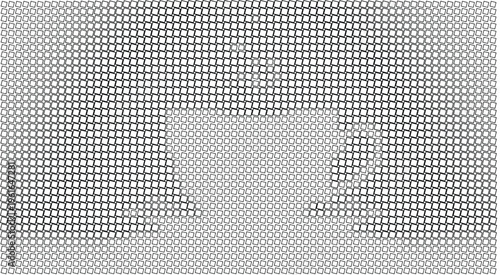 A close up of a metal mesh screen