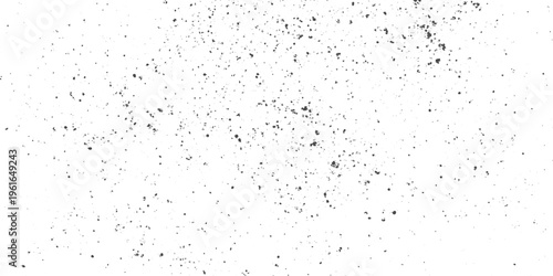 Black and White Grunge Texture with Dust and Grain Overlay. Distorted Retro Background with Dirty Wall Effect, Noise, Speckles and Vintage Worn Pattern Vector Illustration.