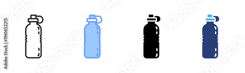 Boat icon set multiple style collection