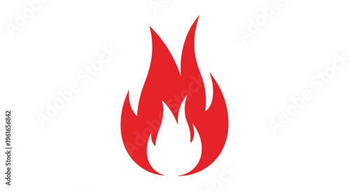 A red flame icon