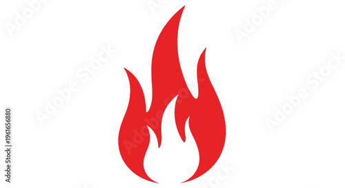 A red flame icon