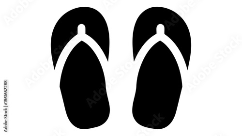 Icon of a pair of beach flip flops