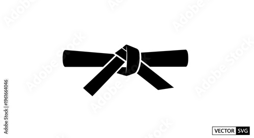 Black Belt Martial Arts Icon