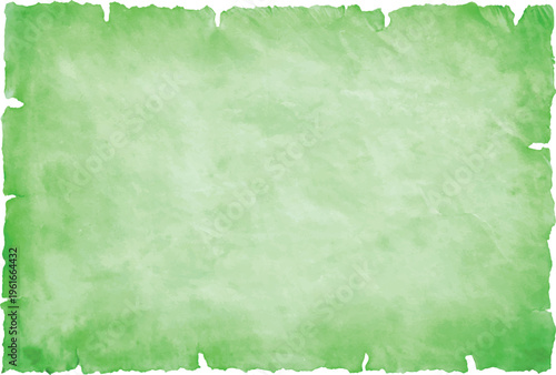 Vector old parchment paper sheet vintage aged or texture isolated on white background