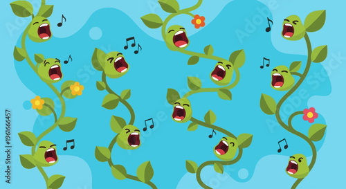 Collection of flat icons for power banks