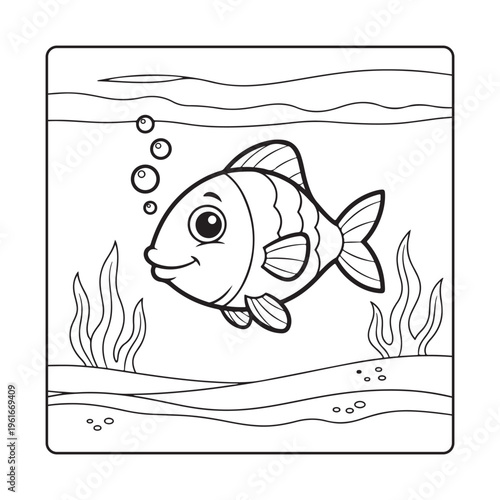 Beach  Ocean Scenes Coloring Book