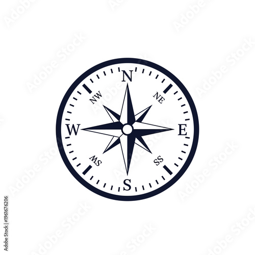Free Download Compass Rose Nautical Navigation Tool. - GFXLoad