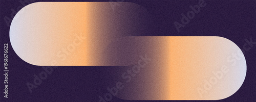 Gradient Y2k shape blur with noise. Line blurry aesthetic y2k. Vector grain pastel form illustration. Aura gradient shape