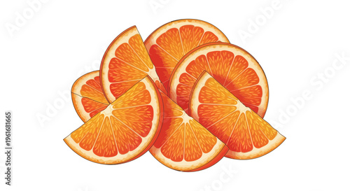 Fresh Orange Slices