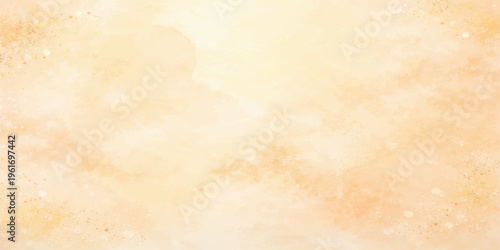 Abstract light, soft, watercolor washes to evoke feelings of calm and serenity. This image showcases a blend of warm, inviting hues creating a dreamlike landscape.