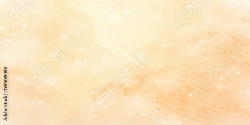 Abstract a warm watercolor wash, the scene invites viewers to explore the beauty and warmth of an abstract painting. It is suitable for backgrounds, textures and any creative project.