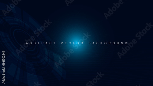 Biometric Cyber Eye Scan on Futuristic Technology Background