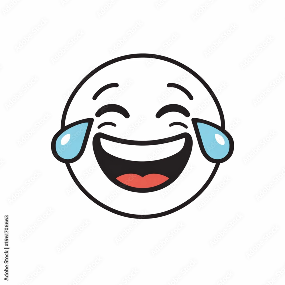 Obraz premium Premium Emoji Set Expressive Faces Funny Cute Cartoon Emoticons Collection High Quality Digital Illustration