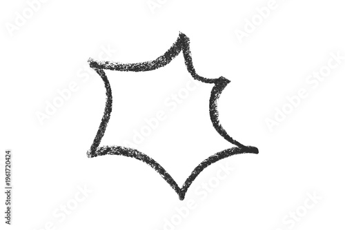 black pencil strokes isolated on transparent background