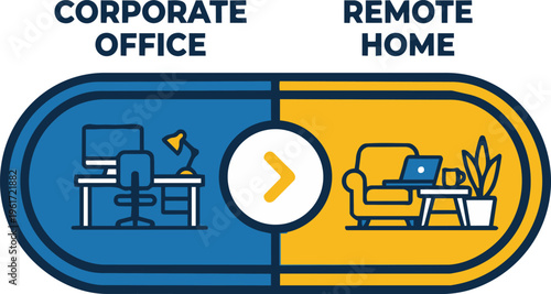 Minimalist Toggle Switch for Remote Work Flexibility