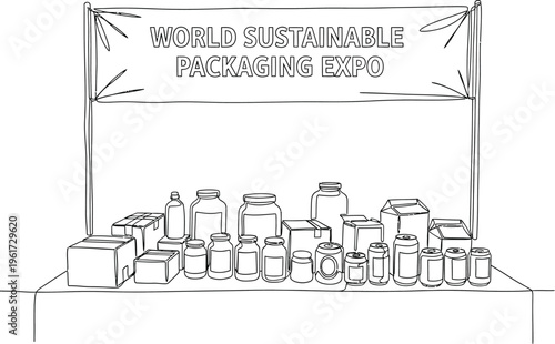 sustainable packaging expo display