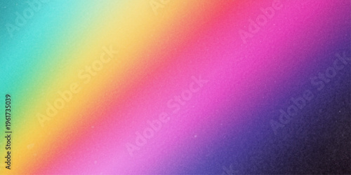 A vibrant, abstract gradient of colors blending smoothly across the frame.