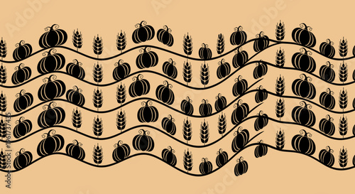 Blackberries on wavy brown vine stem.