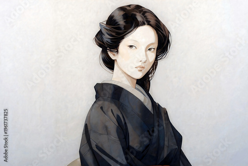 portrait of a young woman