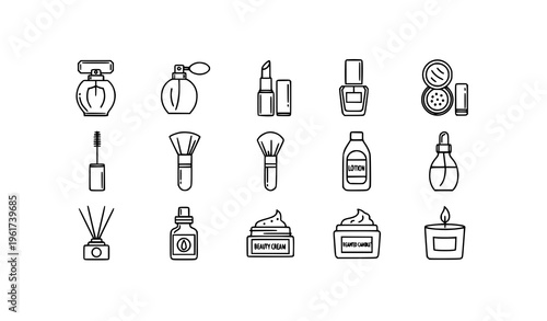 Modern Flat Sports Icon Set with Balls, Trophies, and Fitness Equipment for Apps and Infographics