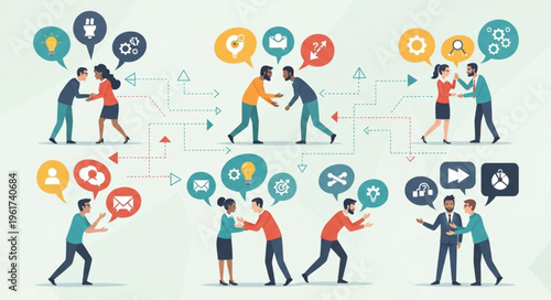 Diverse Perspectives - Visualizing Communication and Understanding in Interactions.