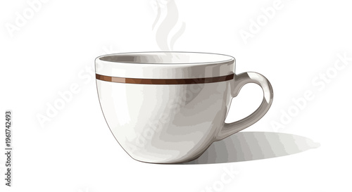 Steaming Coffee Cup