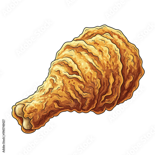 Crispy Fried Chicken Leg