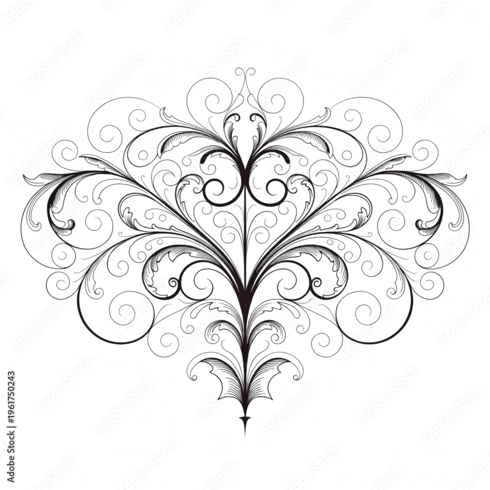 Obraz premium Ornamental Whispers