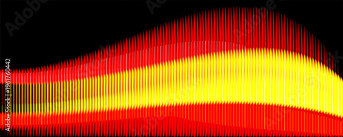 Glass gradient texture with teal and navy ripple pattern and smooth light distortion. Wavy abstract flow, futuristic blur effect, reeded vertical displacement. Vector illustration