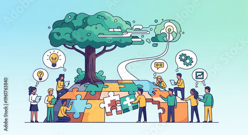 Collaborative Problem Solving - Teamwork and Innovation for Global Solutions.