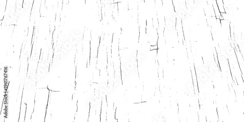 Grunge texture background with black scratches on white surface vector illustration