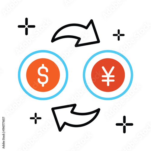 Money transfer glyph icon, quick exchange symbol, trendy solid style, digital payment, fast transaction, banking and finance workflow concept.