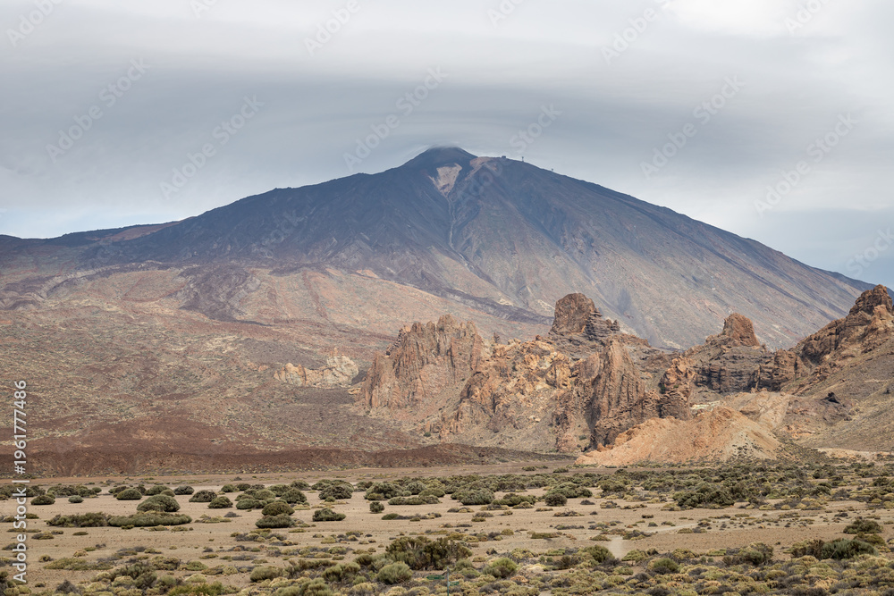 Naklejka premium Tenerife island Teide beautiful volcano