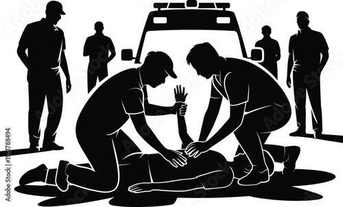 CPR First Aid Rescue Emergency Life Support Healthcare Patient Help Survival