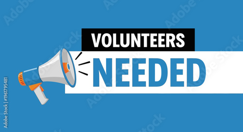 Volunteers are needed for community events and charity drives every day