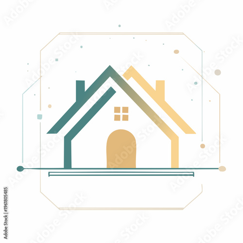 Modern Architectural House Design With Geometric Accents And Clean Lines