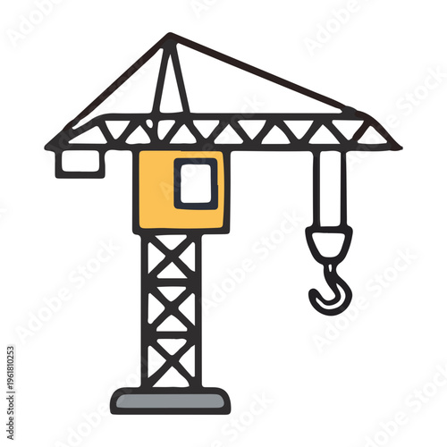 Construction Crane Icon