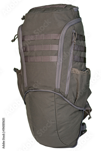 Large, roomy backpack for hiking and adventures.