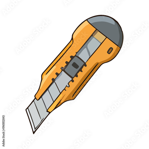 Utility Knife Illustration