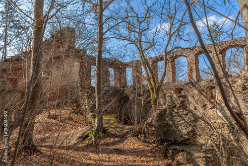 Burgruine Hochhaus bei Ederheim im Ries, Bayern