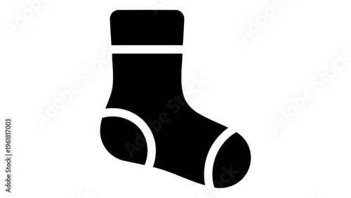 Cotton socks icon for daily wear