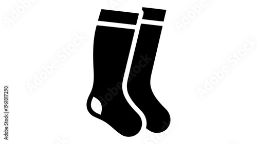 Knee high socks icon