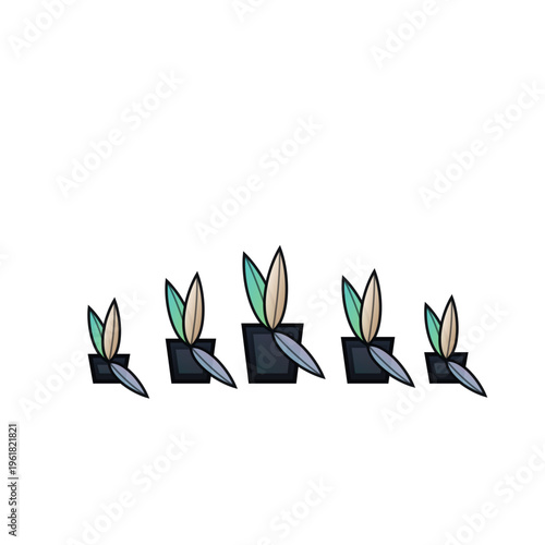 Feather Fountain Column wedding table decor modern SVG